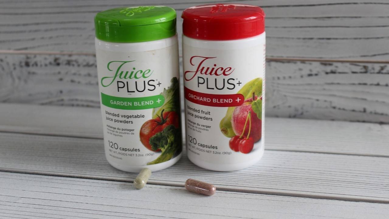 Juice Plus+ Fruit & Vegetable Blend Capsules – 240 Count (120 Fruit + 120 Veggie), Immune Support, Exp 07/2026