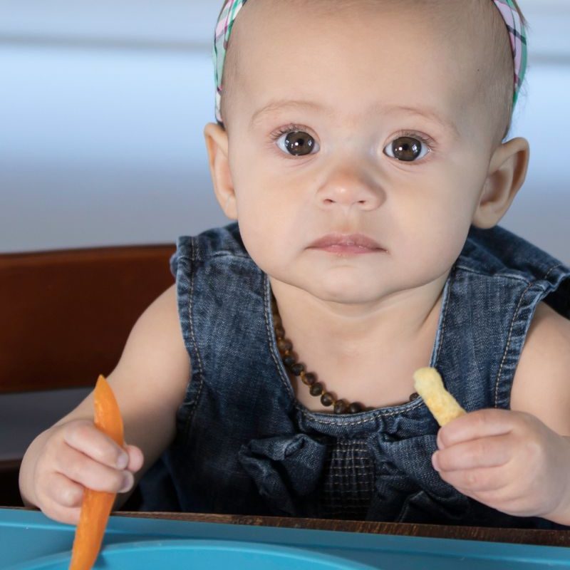 food before one is just for fun; is this true? Baby eating