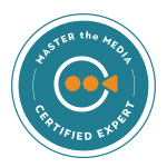 Master the Media certification badge