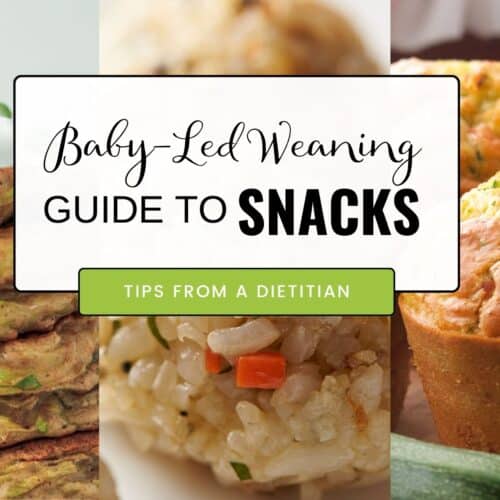 baby-led weaning snacks